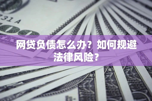 武汉网贷负债怎么办？如何规避法律风险？