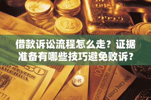 武汉借款诉讼流程怎么走？证据准备有哪些技巧避免败诉？
