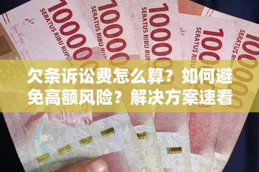 武汉欠条诉讼费怎么算？如何避免高额风险？解决方案速看！