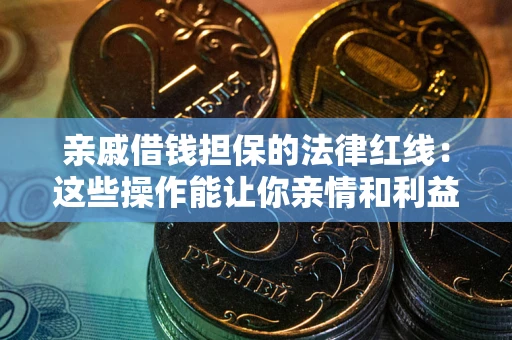 武汉亲戚借钱担保的法律红线：这些操作能让你亲情和利益两不误