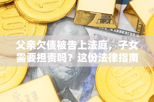 武汉父亲欠债被告上法庭，子女需要担责吗？这份法律指南必须看完