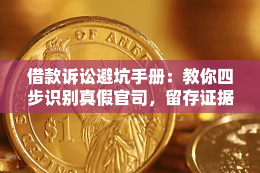 武汉借款诉讼避坑手册：教你四步识别真假官司，留存证据不踩雷