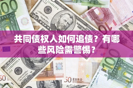 武汉共同债权人如何追债？有哪些风险需警惕？