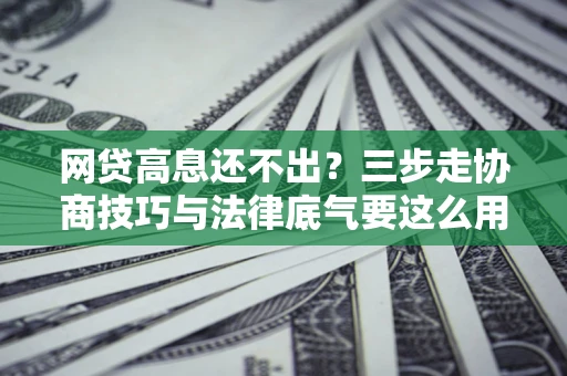 武汉网贷高息还不出？三步走协商技巧与法律底气要这么用